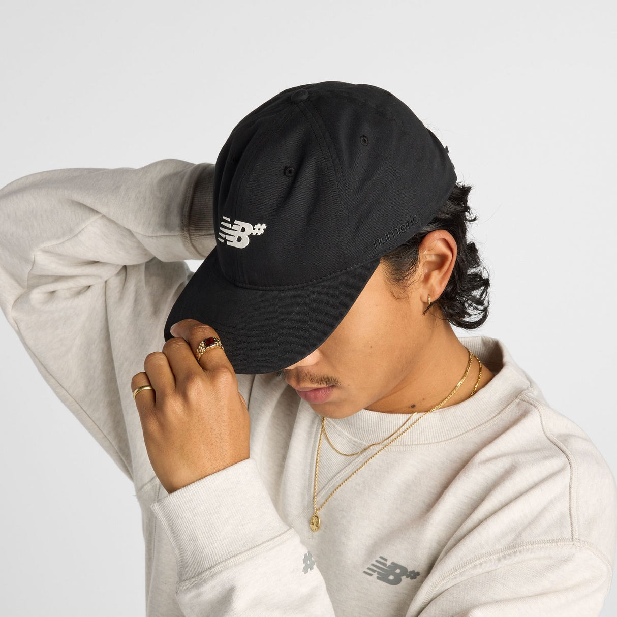 New Balance Numeric 6 Panel Deconstructed Flat Brim-5