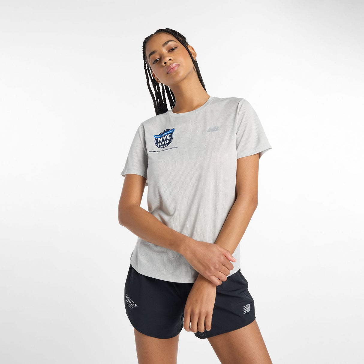 New Balance Women's United Airlines NYC Half Athletics T-Shirt-2