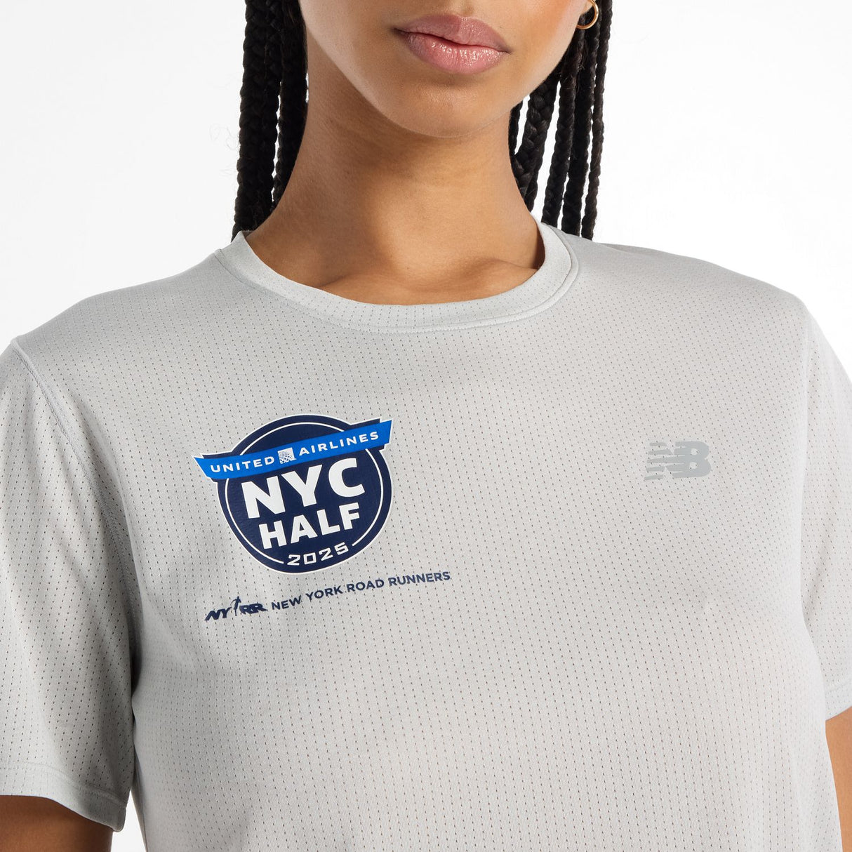 New Balance Women's United Airlines NYC Half Athletics T-Shirt-6