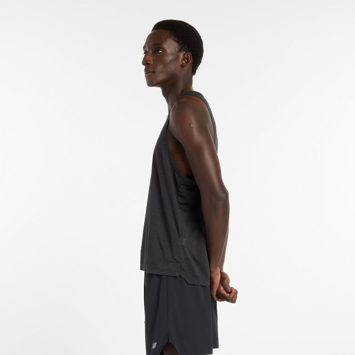New Balance Men's United Airlines NYC Half RC Essential Singlet-3