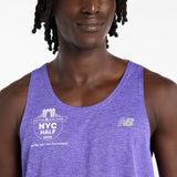New Balance Men's United Airlines NYC Half RC Essential Singlet-5