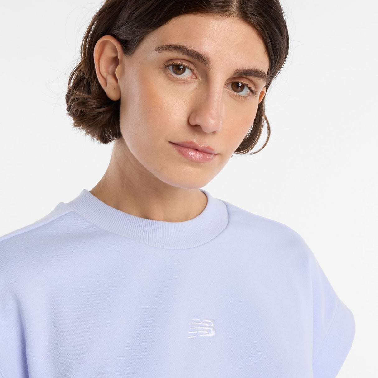 New Balance Women's French Terry T-Shirt-5