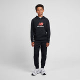 New Balance Boys' French Terry Stacked Logo Hoodie-4