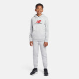 New Balance Boys' French Terry Stacked Logo Hoodie-4