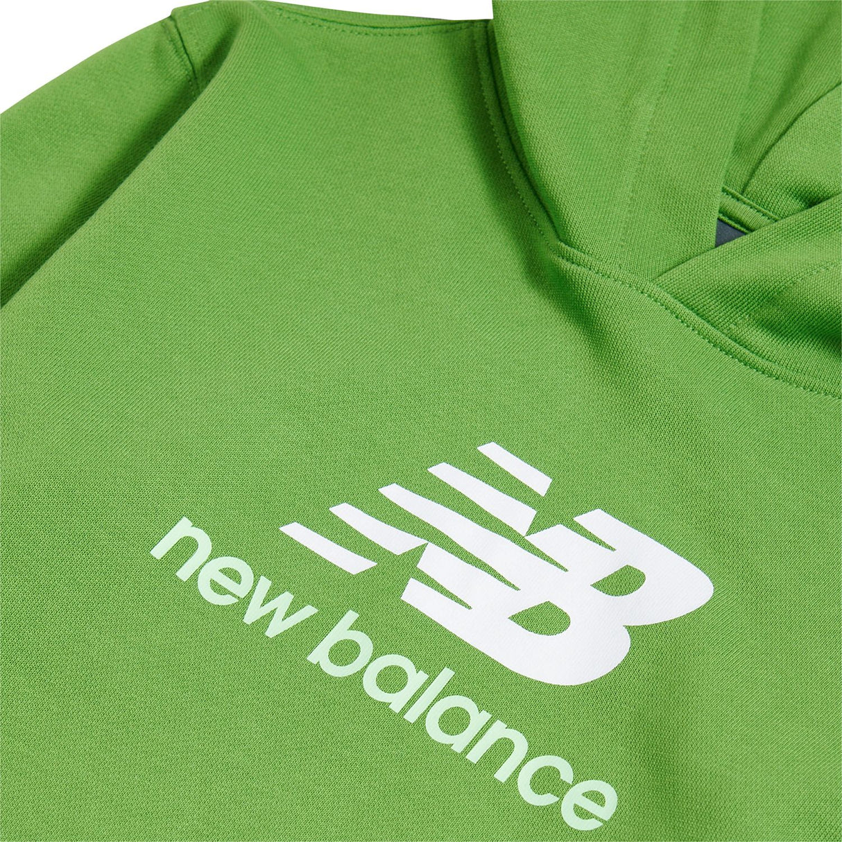 New Balance Boys' French Terry Stacked Logo Hoodie-3