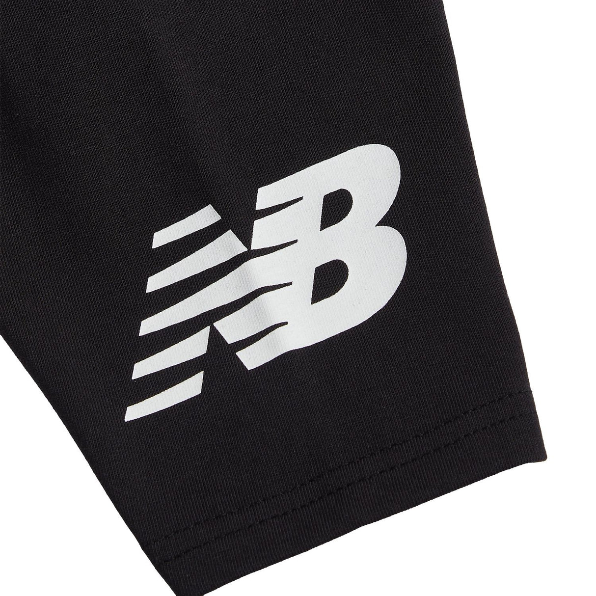 New Balance Girls' Stacked Logo Cycle Shorts-3