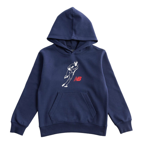 New Balance Boys' Shohei Logo Hoodie-1