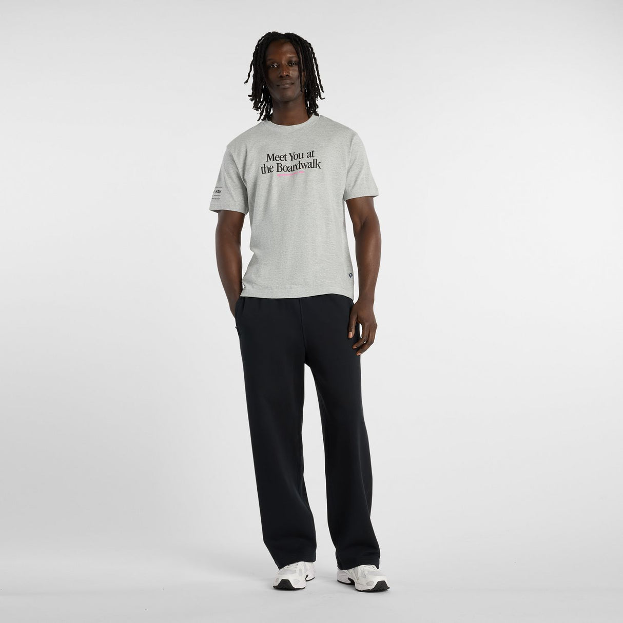 New Balance Men's RBC Brooklyn Half Slogan Graphic T-Shirt-7