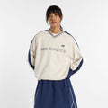New Balance Women's Satin Woven Pullover-1