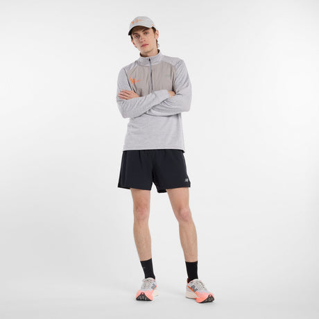 New Balance Men's NYC Marathon Heat Grid 1/2 Zip-1
