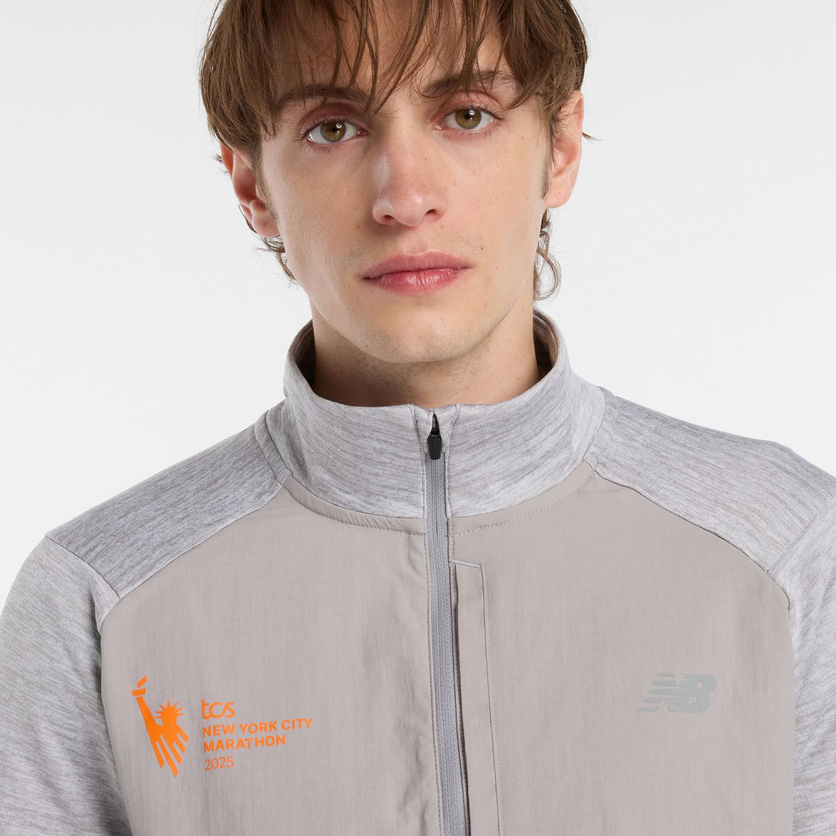New Balance Men's NYC Marathon Heat Grid 1/2 Zip-5