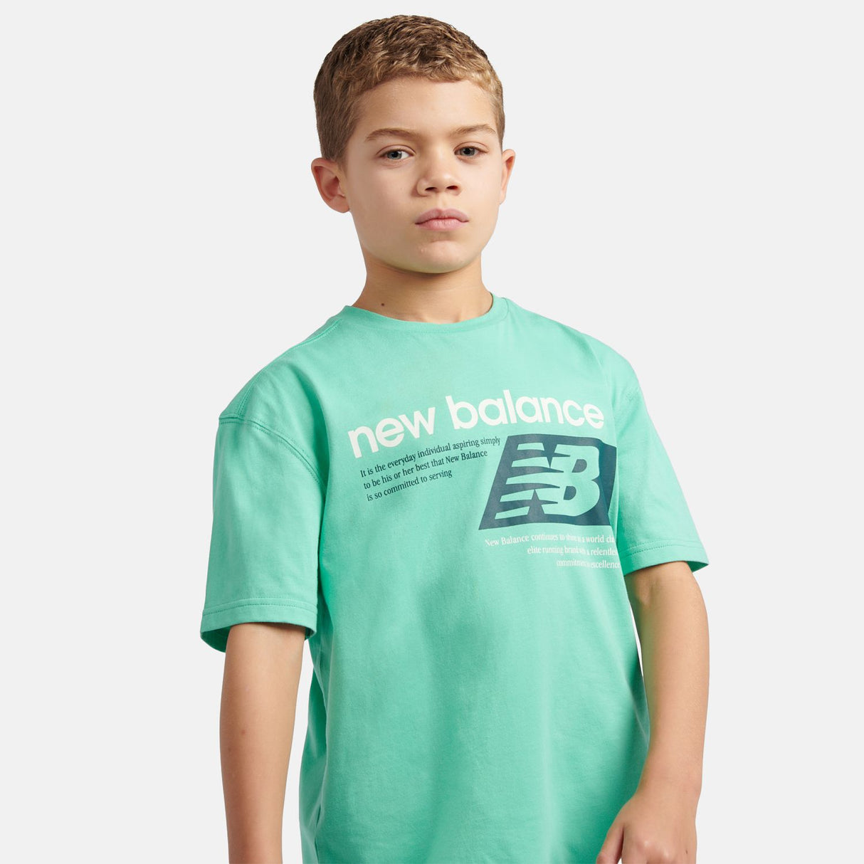 New Balance Boys' Athletics Relaxed Player Graphic T-Shirt-8