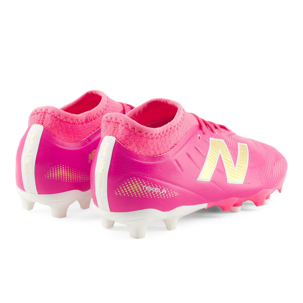 New Balance Youth Tekela Team Low Laced Firm Ground V5 Soccer Cleats-4