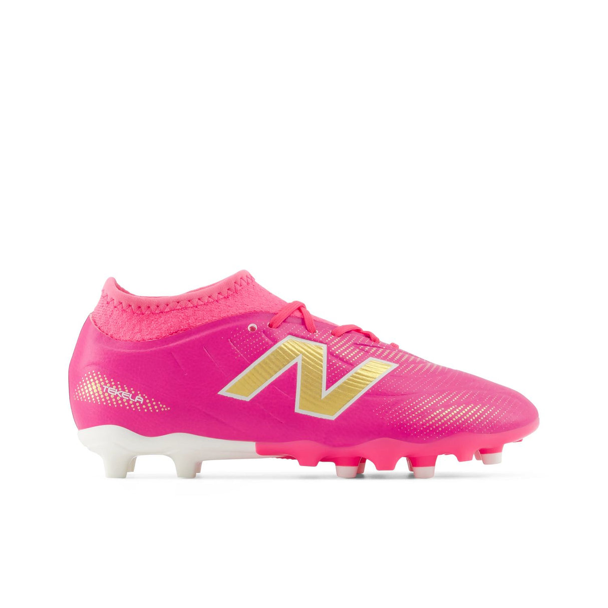 New Balance Youth Tekela Team Low Laced Firm Ground V5 Soccer Cleats-6