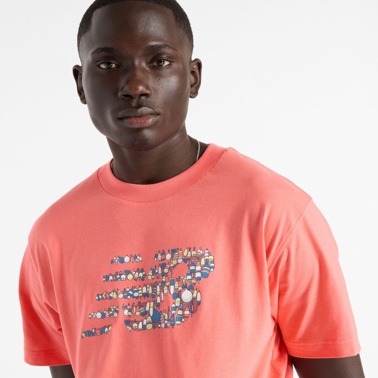 New Balance Men's Nautical Logo T-Shirt-4