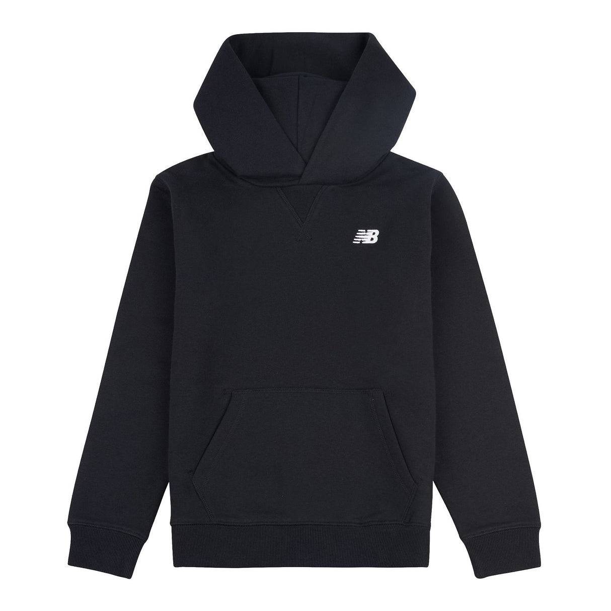 New Balance Boys' Brush Back Small Logo Hoodie-1