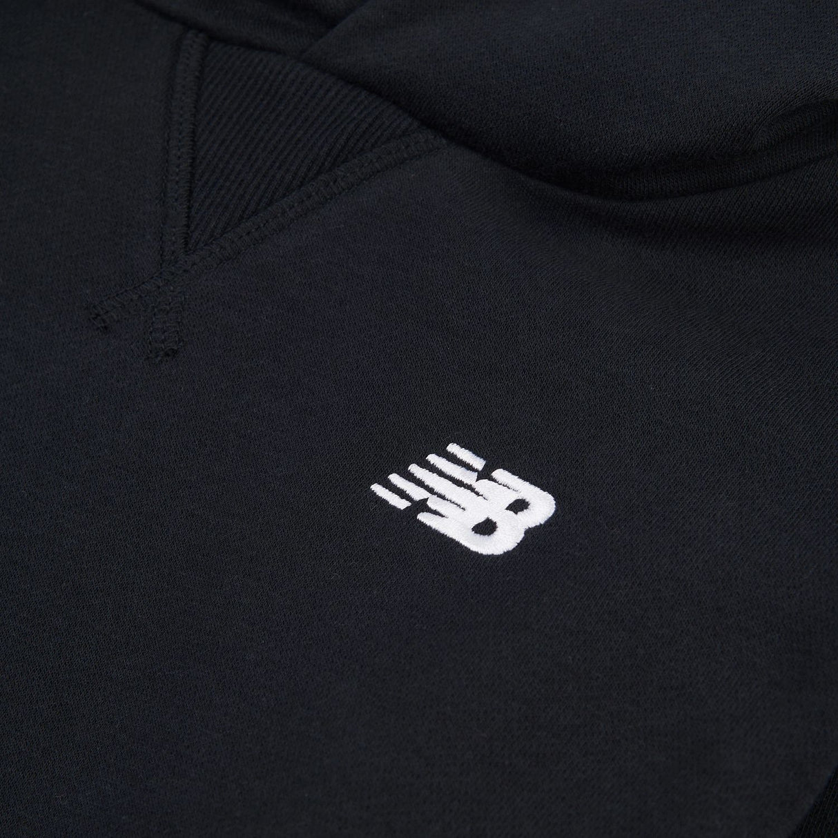 New Balance Boys' Brush Back Small Logo Hoodie-3