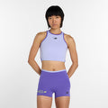 New Balance Women's Nationals Indoor Fast Days Fitted Crop Tank-2