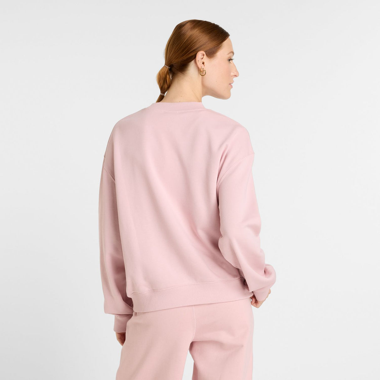 New Balance Women's Sport Essentials French Terry Crew-5