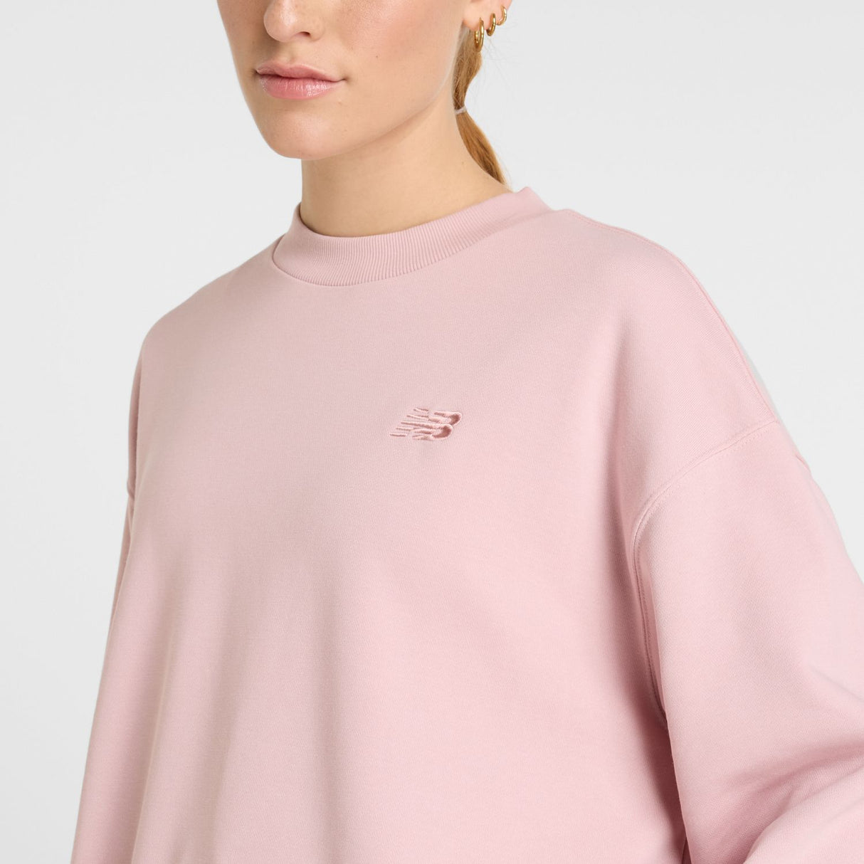 New Balance Women's Sport Essentials French Terry Crew-6