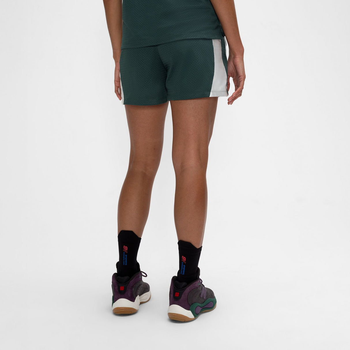 New Balance Women's Basketball Performance Mesh Shorts-4