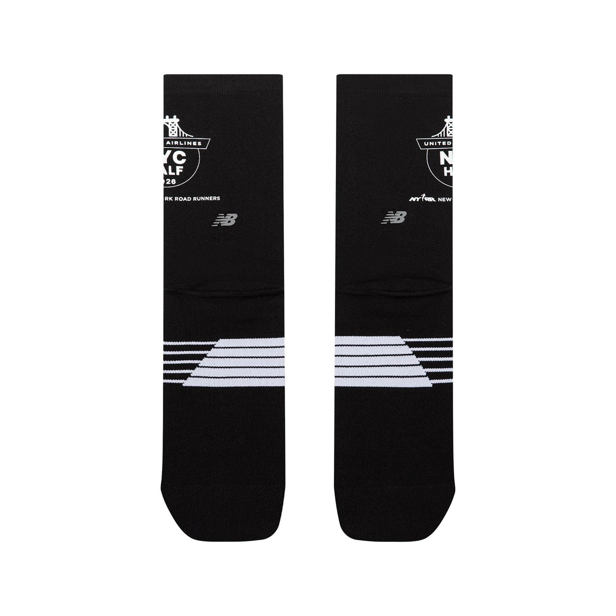 New Balance United Airlines NYC Half Crew Socks-3