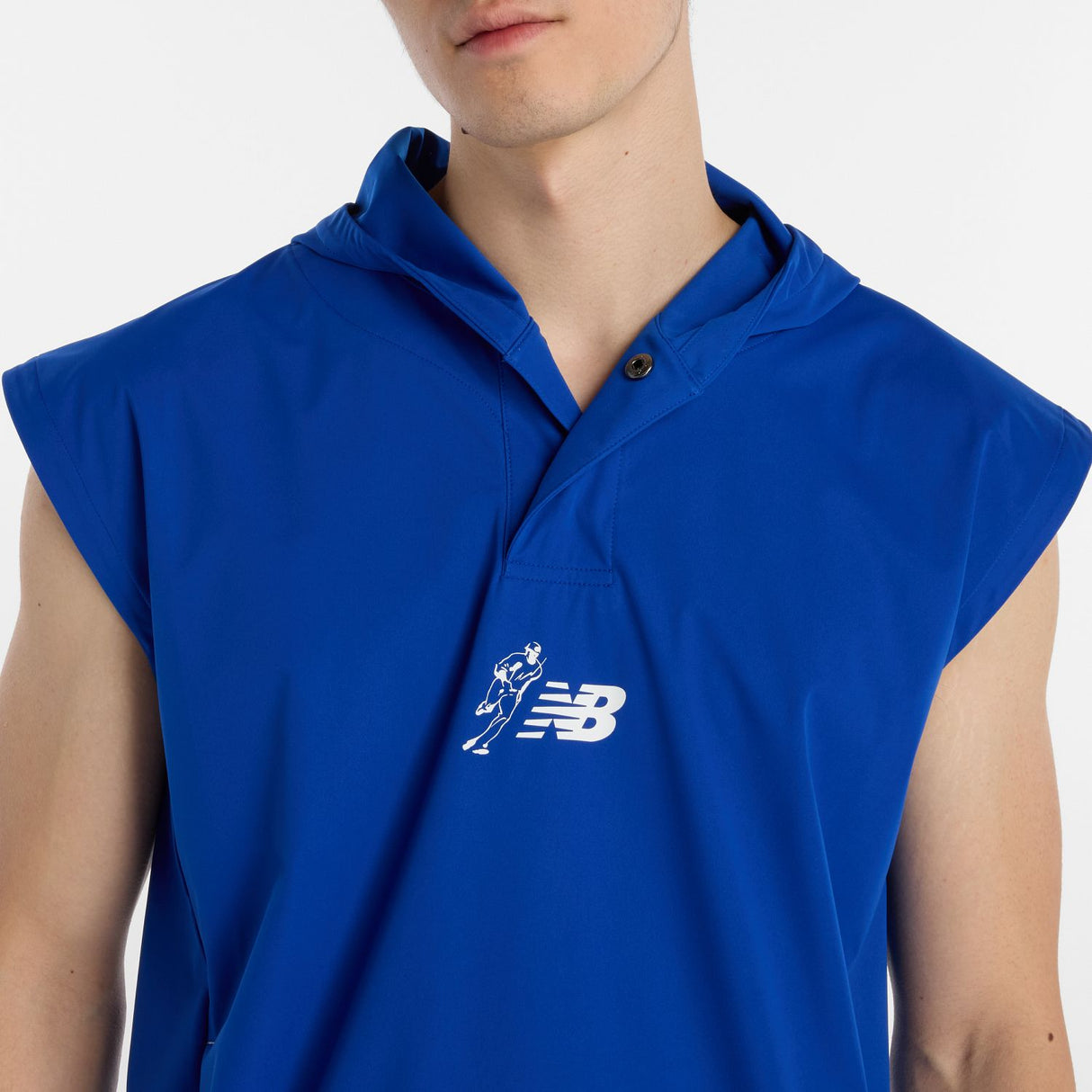 New Balance Men's Shohei Performance Sleeveless Hoodie-5