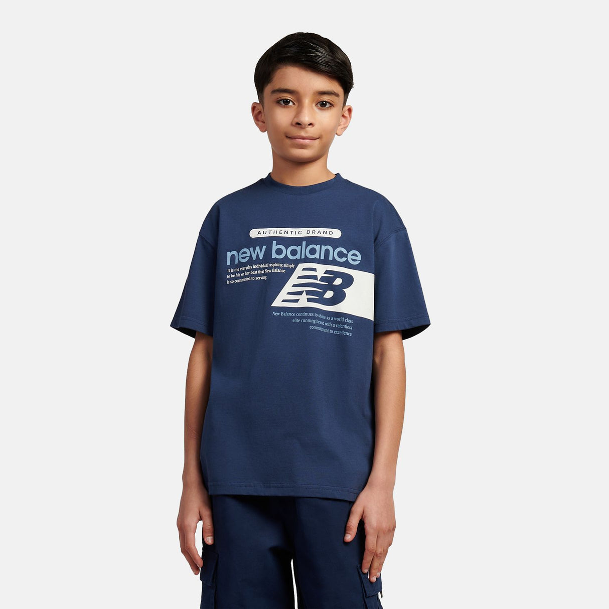 New Balance Boys' Athletics Relaxed Player Graphic T-Shirt-5