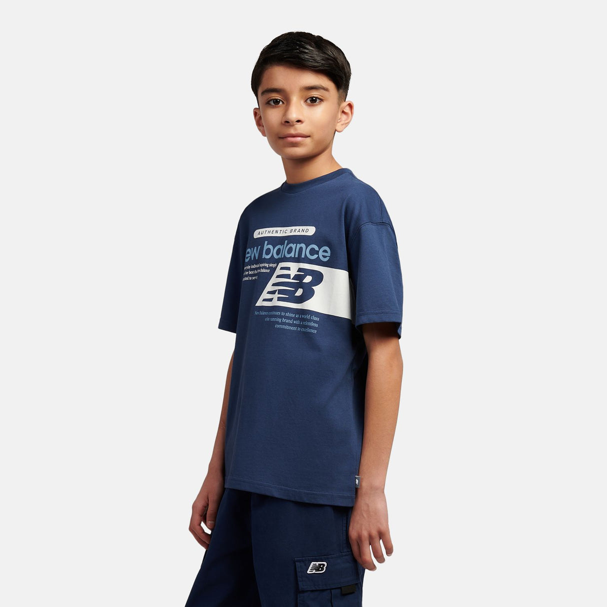New Balance Boys' Athletics Relaxed Player Graphic T-Shirt-6
