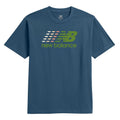 New Balance Men's Center Multi Color Logo T-Shirt-1
