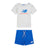 New Balance Boys' Colourblock Jersey Tee & Shorts Set-1