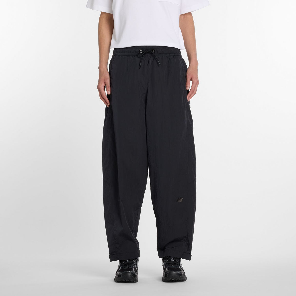 New Balance Men's Nylon Wide Tapered Pants-1