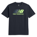 New Balance Men's Center Multi Color Logo T-Shirt-1