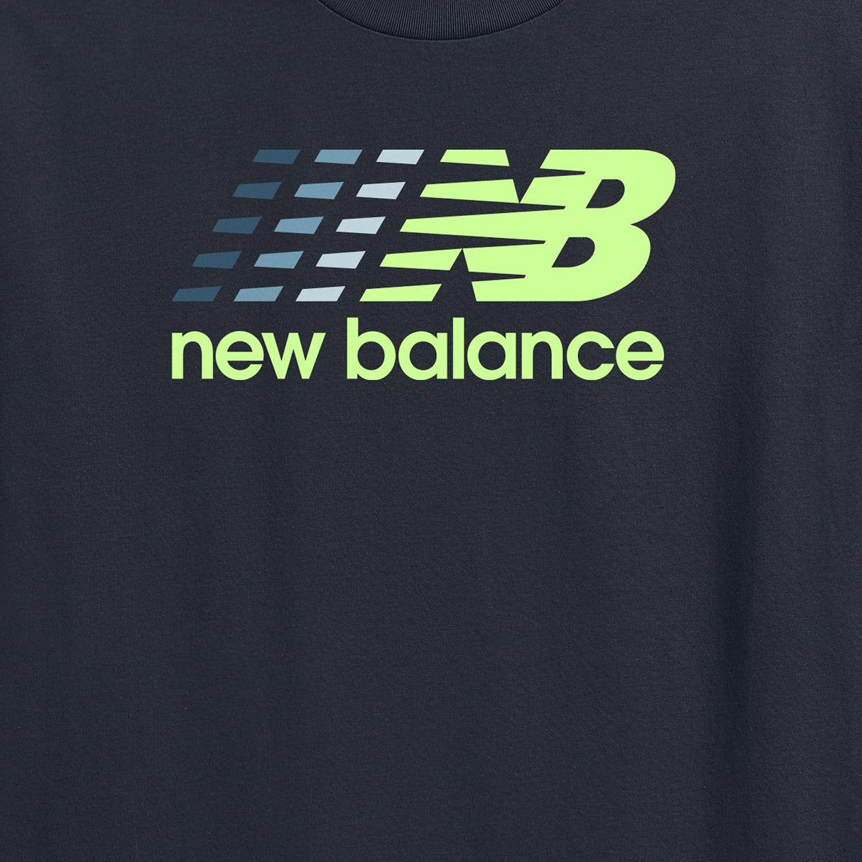 New Balance Men's Center Multi Color Logo T-Shirt-3