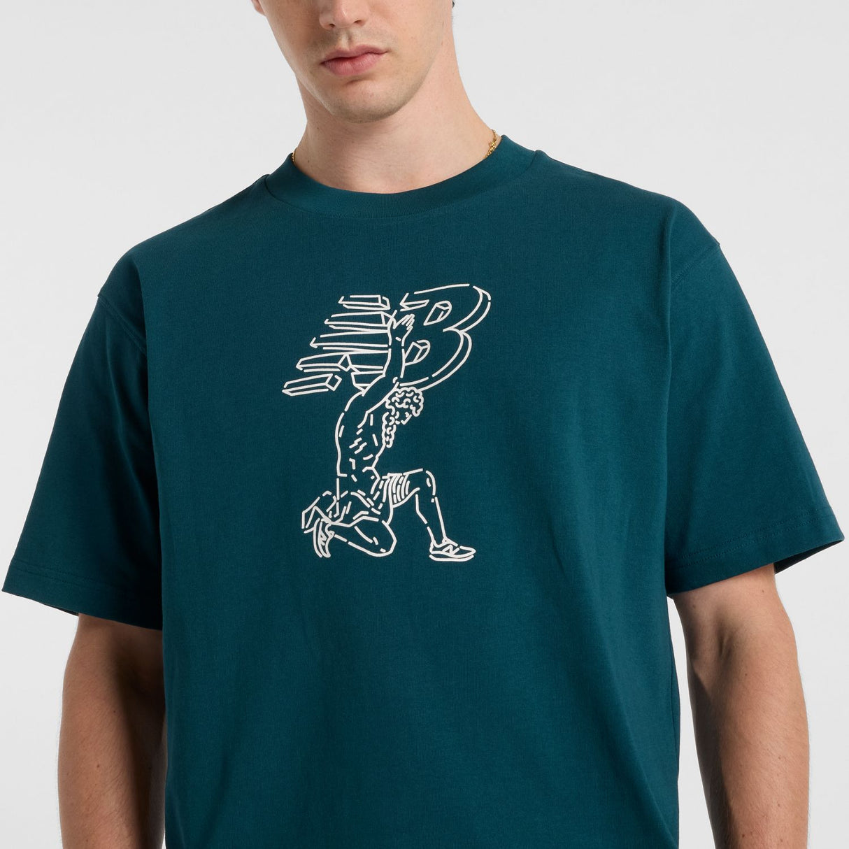 New Balance Men's Debut Statue T-Shirt-4