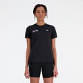 New Balance Women's Run For Life Crew Athletics T-Shirt-1