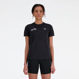 New Balance Women's Run For Life Crew Athletics T-Shirt-1