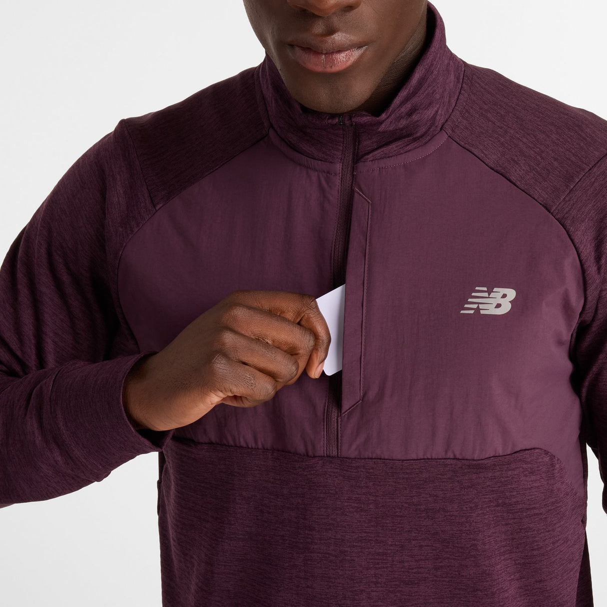 New Balance Men's Athletics Heat Grid 1/2 Zip-7