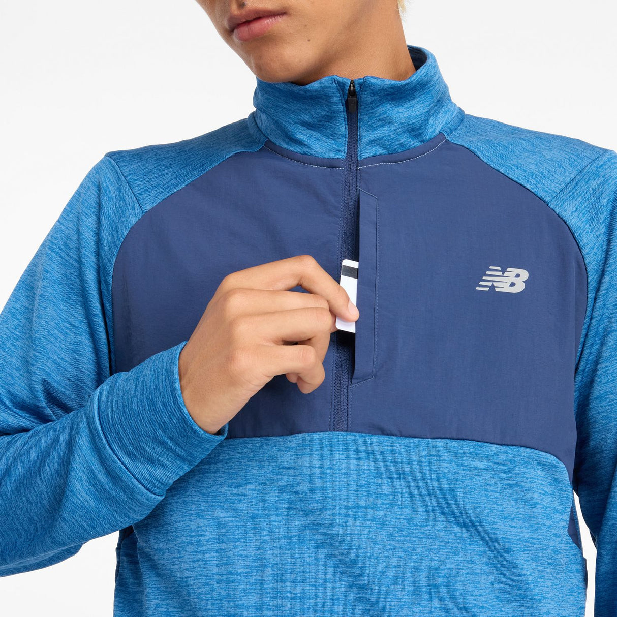 New Balance Men's Athletics Heat Grid 1/2 Zip-6