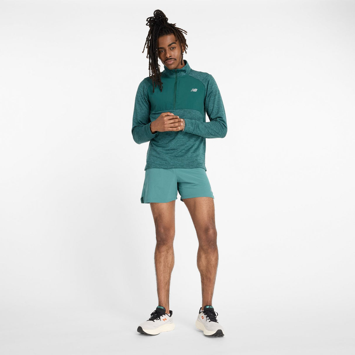 New Balance Men's Athletics Heat Grid 1/2 Zip-1