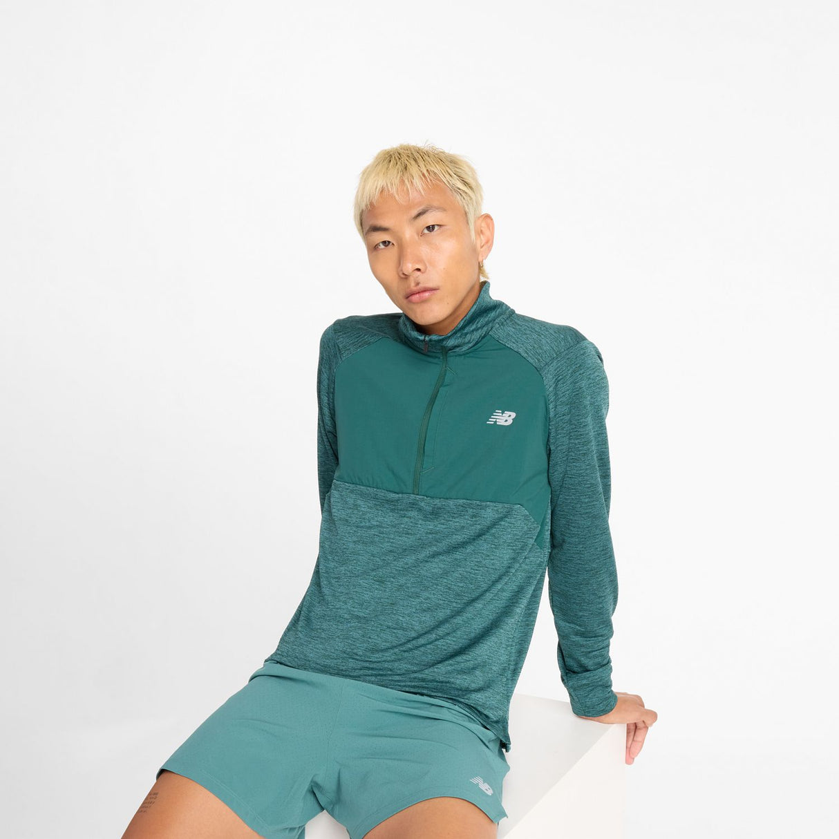 New Balance Men's Athletics Heat Grid 1/2 Zip-2