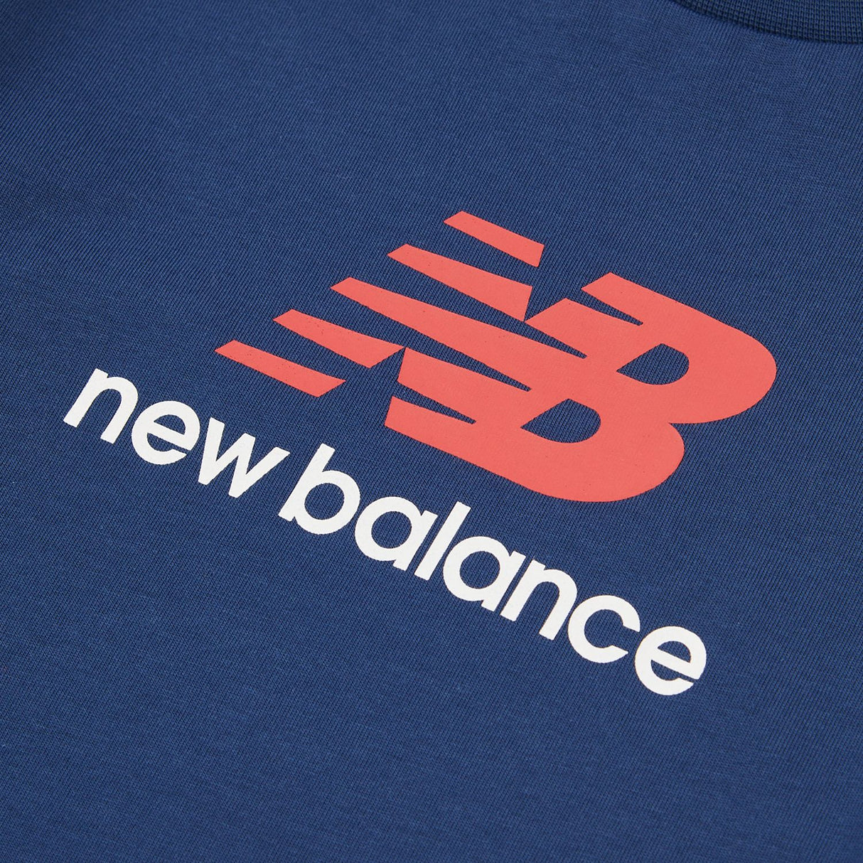 New Balance Youth Jersey Stacked Logo T-Shirt-3