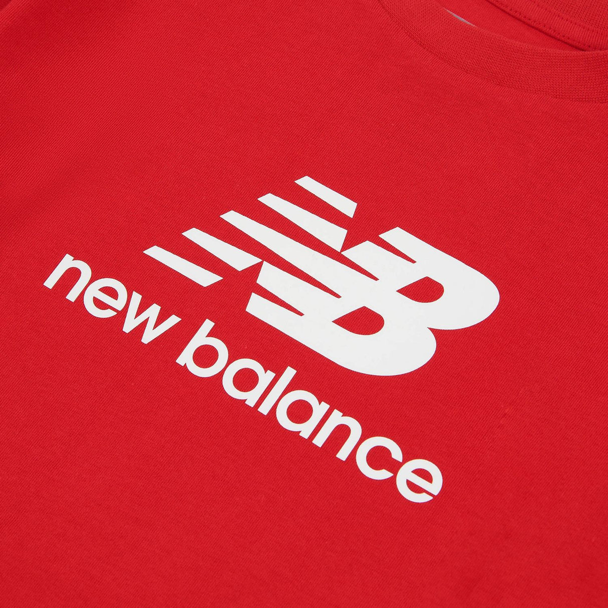 New Balance Youth Jersey Stacked Logo Tee-3