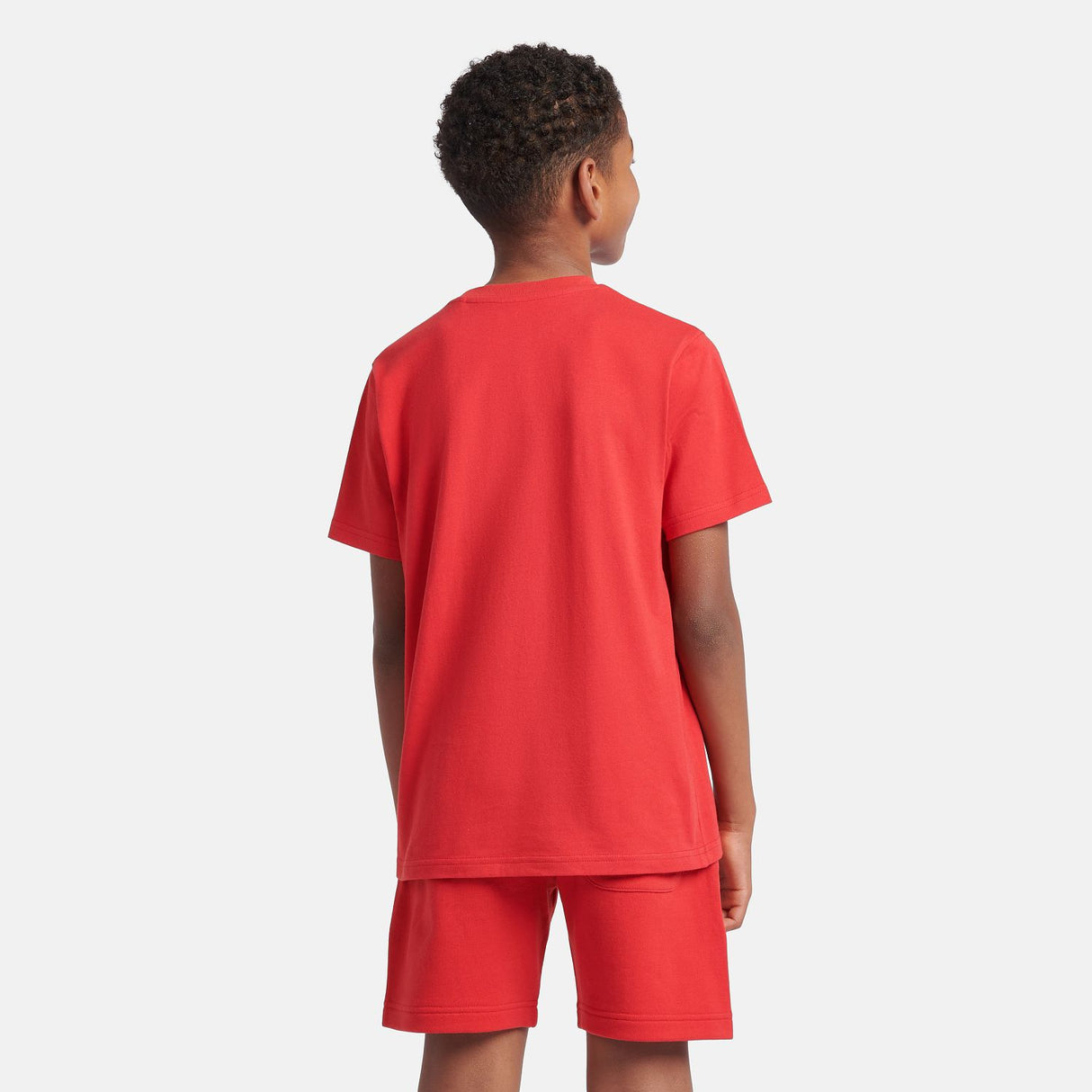 New Balance Youth Jersey Stacked Logo Tee-7