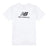 New Balance Youth Jersey Stacked Logo Tee-1