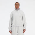 New Balance Women's Athletics French Terry Crew-1