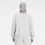New Balance Women's Athletics French Terry Crew-3