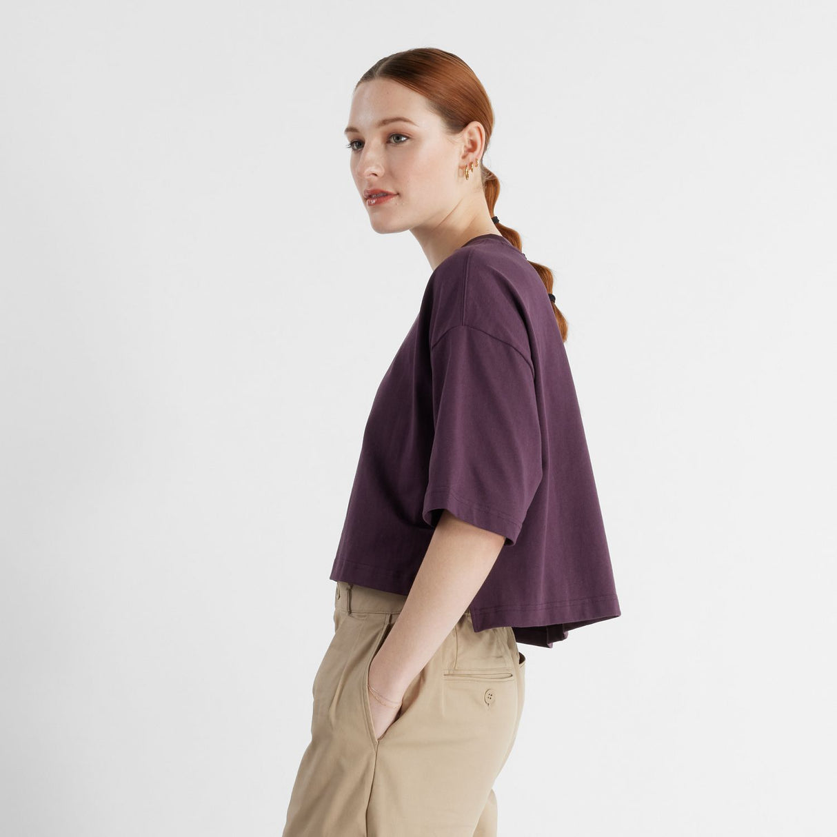 New Balance Women's Logo Oversized Jersey T-Shirt-4