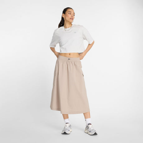 New Balance Women's Logo Oversized Jersey T-Shirt-1