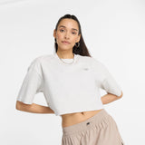 New Balance Women's Logo Oversized Jersey T-Shirt-2